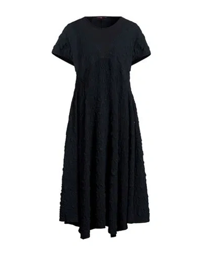 High Party Woman Midi Dress Midnight Blue Size 12 Polyester, Elastane