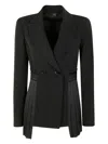 High Scintillate Jacket In Black