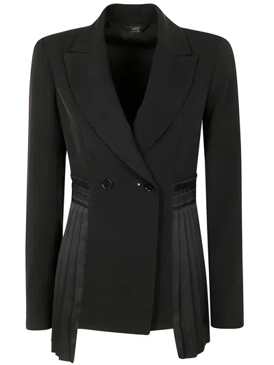 High Scintillate Jacket In Black