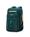 High Sierra 19.5" Hi-life Travel Backpack In Green