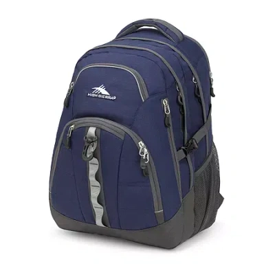 High Sierra Jarvis Unisex Adult Adjustable Straps Padded Straps Backpack In Blue