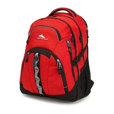 High Sierra Jarvis Unisex Adult Adjustable Straps Padded Straps Backpack In Red