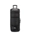 High Sierra Large Wheeled Duffel In Black