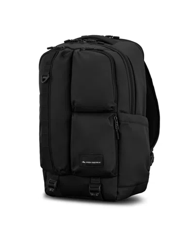 High Sierra Lineage 17" Backpack In Black