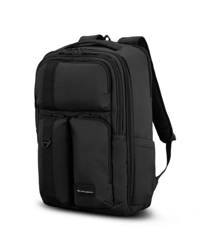 High Sierra Lineage 20" Travel Backpack In Black