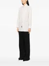 High Skylark Shirt In White