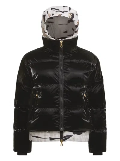 High Society Madison Tokyo Padded Jacket In Black