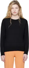 High Sport Black Jenna Pullover Sweater In Black