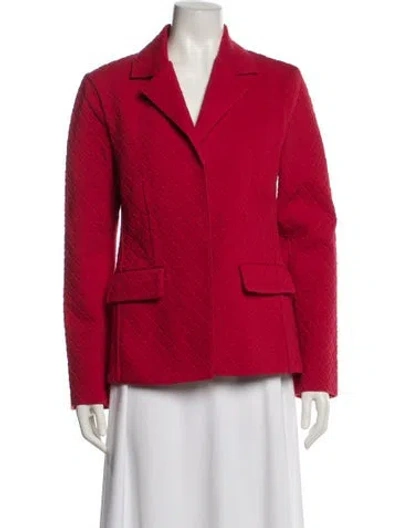 Pre-owned High Sport Blazer In Red