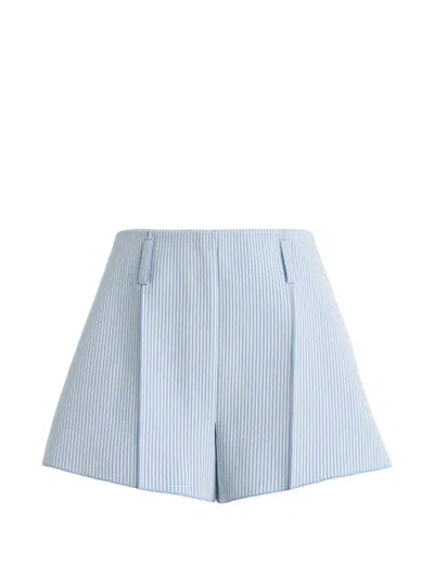 High Sport Exclusive Camilla Cotton-blend Seersucker Shorts In Multi