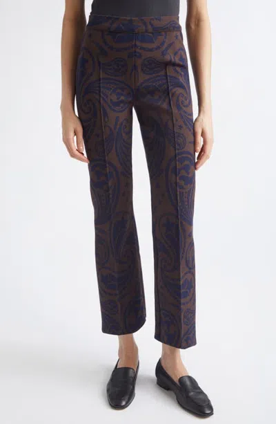 High Sport Cosmic Paisley Kick Flare Pants In Multi
