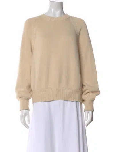 Pre-owned High Sport Crew Neck Long Sleeve Sweatshirt In Neutral