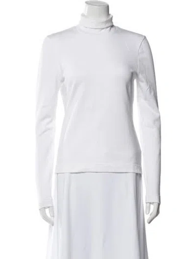 Pre-owned High Sport Crew Neck Long Sleeve T-shirt W/ Tags In White