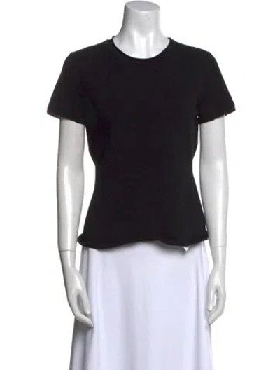 Pre-owned High Sport Crew Neck Short Sleeve T-shirt In Black