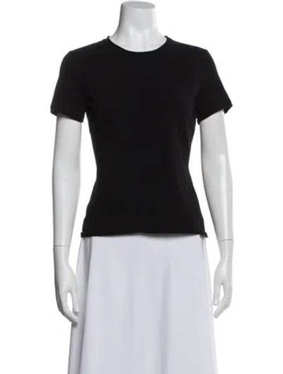 Pre-owned High Sport Crew Neck Short Sleeve T-shirt In Black