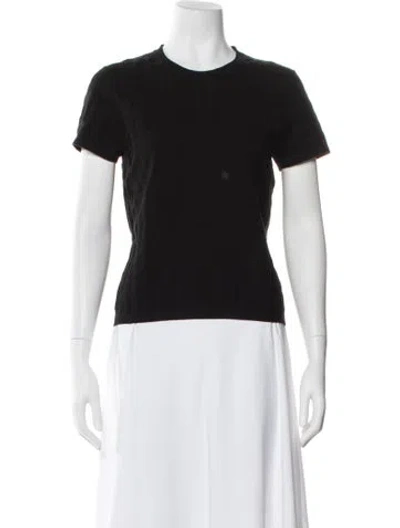 Pre-owned High Sport Crew Neck Short Sleeve T-shirt In Black