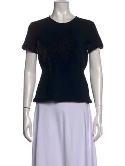 Pre-owned High Sport Crew Neck Short Sleeve T-shirt In Black