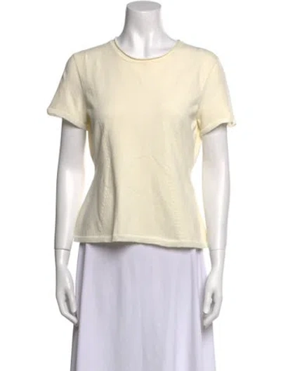 Pre-owned High Sport Crew Neck Short Sleeve T-shirt In Neutral