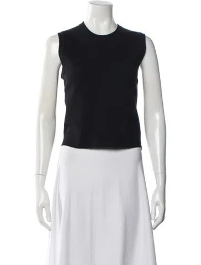 Pre-owned High Sport Crew Neck Sleeveless Top In White