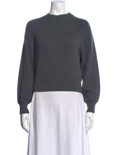 Pre-owned High Sport Crew Neck Sweater In Grey