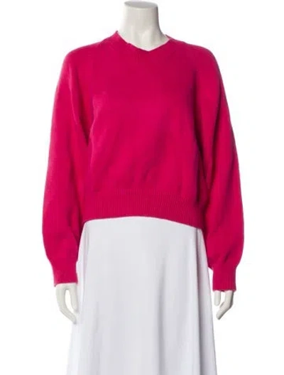 Pre-owned High Sport Crew Neck Sweater In Pink