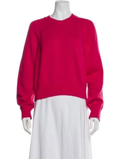 Pre-owned High Sport Crew Neck Sweater In Pink