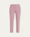 High Sport Cropped Kick Flare Pants In Mauve