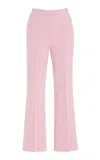 High Sport Exclusive Kick Flared Stretch-cotton Knit Pants In Pink