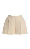 High Sport Exclusive Savannah Cotton-blend Shorts In Ivory
