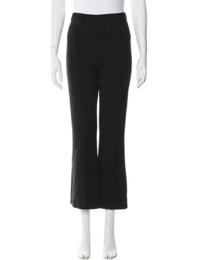 Pre-owned High Sport Flared Pants In Black
