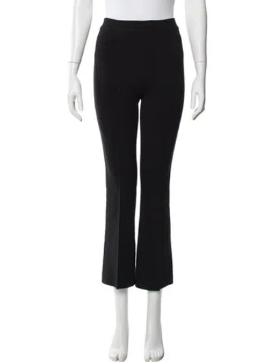 Pre-owned High Sport Flared Pants In Black