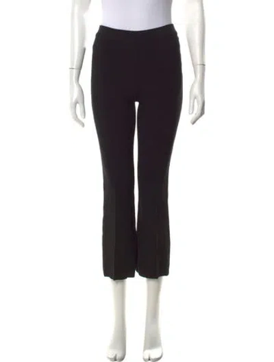 Pre-owned High Sport Flared Pants In Black