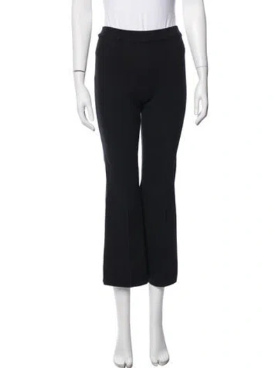 Pre-owned High Sport Flared Pants In Black