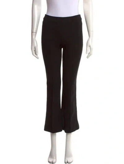 Pre-owned High Sport Flared Pants In Black
