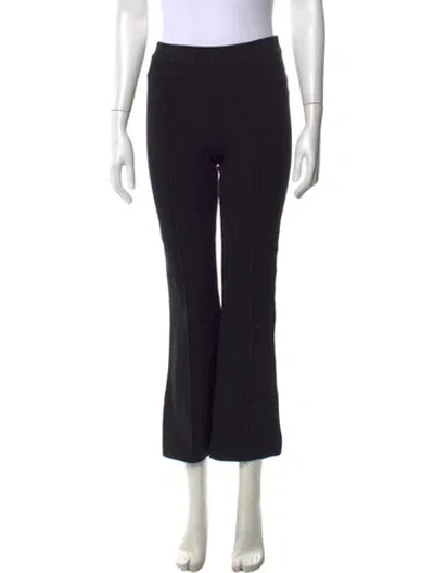 Pre-owned High Sport Flared Pants In Black