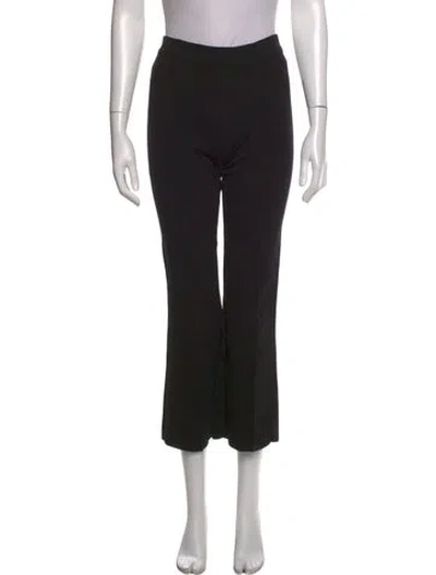 Pre-owned High Sport Flared Pants In Black