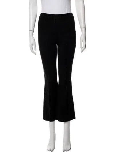 Pre-owned High Sport Flared Pants In Black