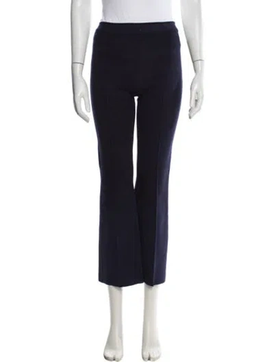 Pre-owned High Sport Flared Pants In Blue