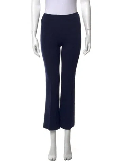 Pre-owned High Sport Flared Pants In Blue