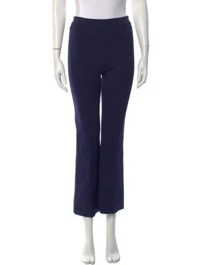 Pre-owned High Sport Flared Pants In Blue
