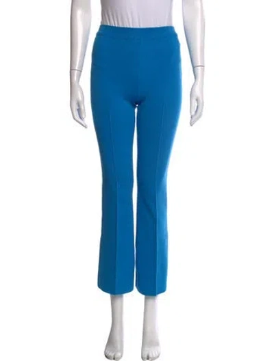 Pre-owned High Sport Flared Pants In Blue