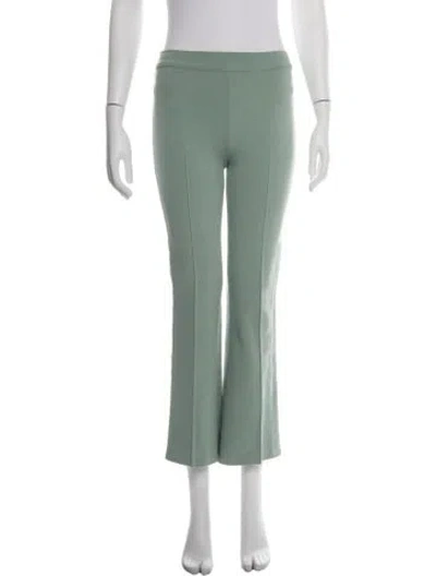 Pre-owned High Sport Flared Pants In Green