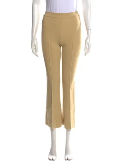 Pre-owned High Sport Flared Pants In Neutrals