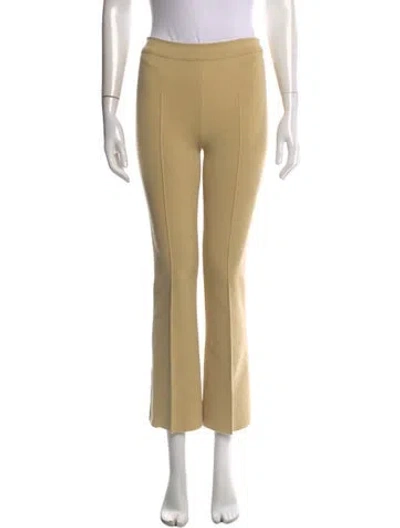 Pre-owned High Sport Flared Pants In Neutrals