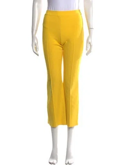 Pre-owned High Sport Flared Pants In Neutrals