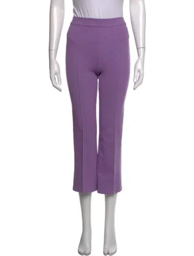 Pre-owned High Sport Flared Pants In Purple