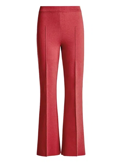High Sport Geo Kick Pants In Red