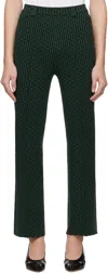 High Sport Green & Navy Charlie Trousers