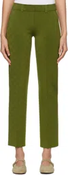 High Sport Green Nsfw Julep Trousers In 310 Moss