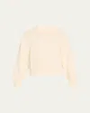High Sport Hill Cotton Sweater In Cream